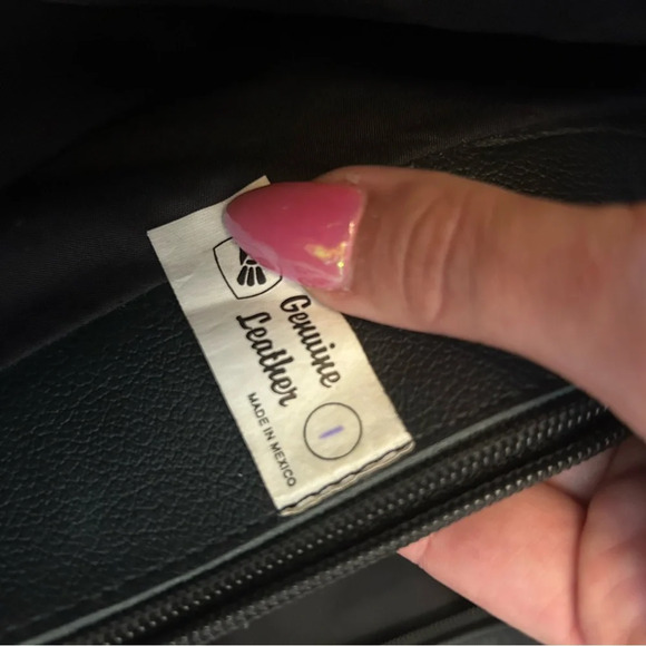 Vintage Leather Floral embossed Boho Western Shoulder Bag purse - Picture 5 of 8